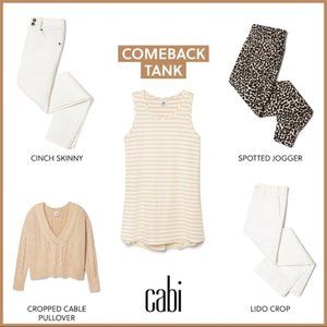 Cabi Comeback Tank Style #5762 NWOT
